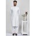 White Kurta Shalwar Men's Eid Suit