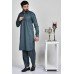 Dark Grey Shalwar Kameez Pakistani Mens Readymade Suit