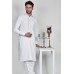 White Long Shalwar Kameez Pakistani Men Eid Suit