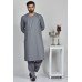 Grey Kurta Salwar Men Festive Clothing