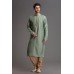 GREEN AND BEIGE TRADITIONAL SALWAR KAMEEZ SUIT