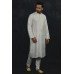 White Embroidered Kurta Pajama Indian Grooms Wear