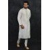 Off White Indian Mens Kurta Pajama Suit Desi Punjabi Dress