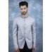 Steel Grey & Black Indian Wedding Mens Suit