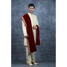 Gold Embroidered Designer Groom Sherwani