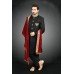 Black Heavy Embellished Mens Sherwani