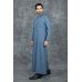 Blue Kurta Jubba Modern Mens Thobe