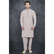 Taupe Kurta Pyjama Mens Eid Suit