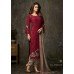 RED INDIAN PARTY READY MADE SALWAR SUIT 