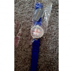 Trendy Union Jack UK Flag Wrist Watch