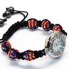 UNION JACK CRYSTAL SHAMBALLA WATCH/FASHION WATCH