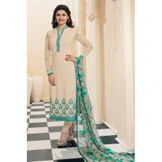 4567 CREAM KASEESH SILKINA ROYAL CREPE PARTY WEAR SUIT