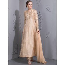 STUNNING BEIGE SUMMER TONE MAXI READY MADE DRESS